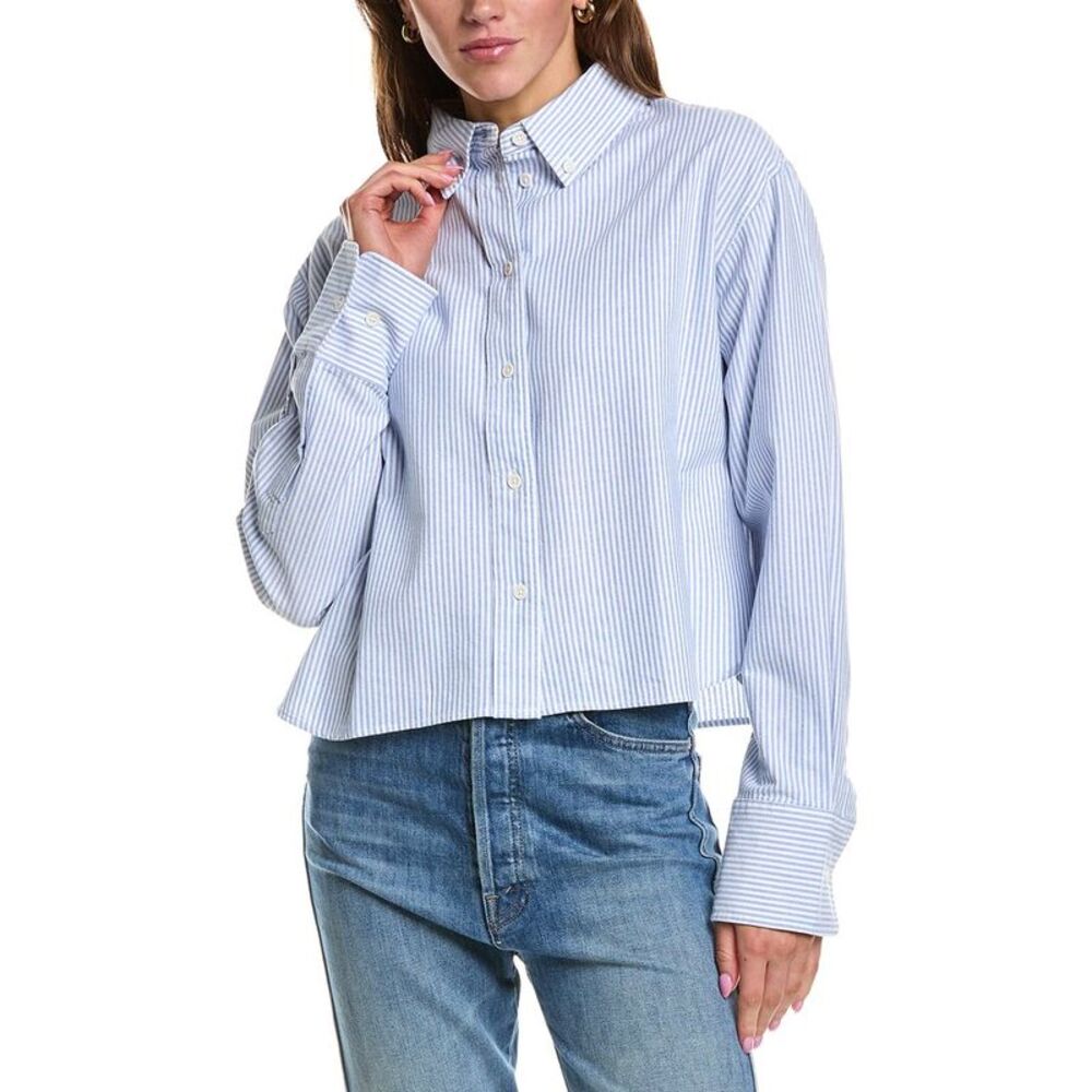 Rowing Blazers Womens  Cropped Oxford Shirt